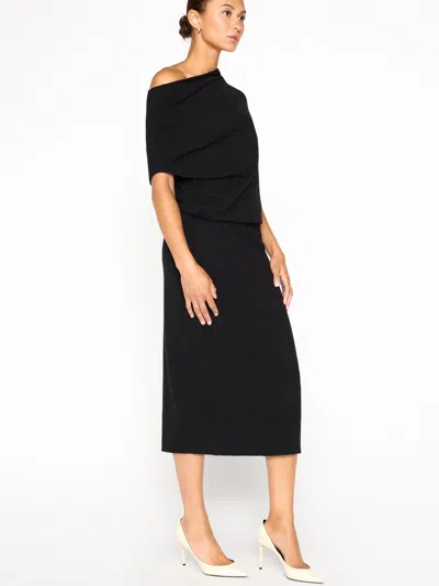Brochu Walker The Lori Sleeveless Dress In Black Onyx