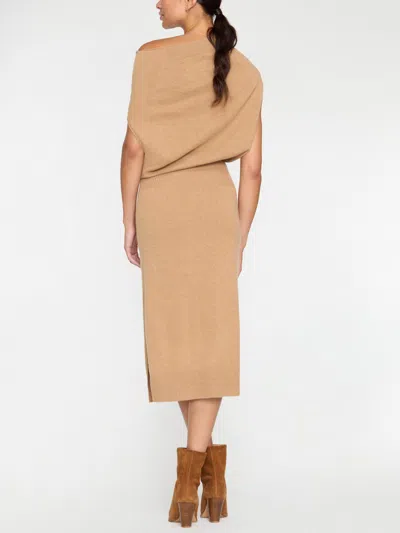 Brochu Walker The Lori Sleeveless Dress In Camel Mélange