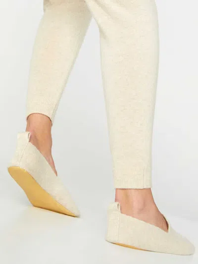 Brochu Walker The Luxe Slipper Socks In Bisque Melange