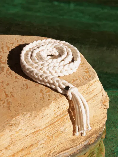 Brochu Walker The Macrame Belt In Natural