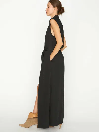 Brochu Walker The Madsen Sleeveless Maxi Dress In Black Onyx