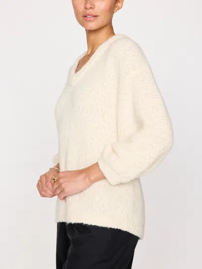Brochu Walker The Malin Sweater In Ivory