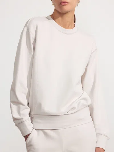 Brochu Walker The Mallo Sweatshirt In Oyster