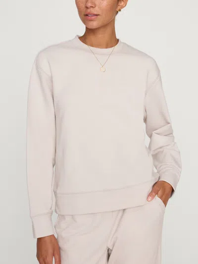 Brochu Walker The Mallo Sweatshirt In Oyster