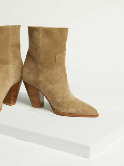 Brochu Walker The Marfa Suede Ankle Boot In Antler