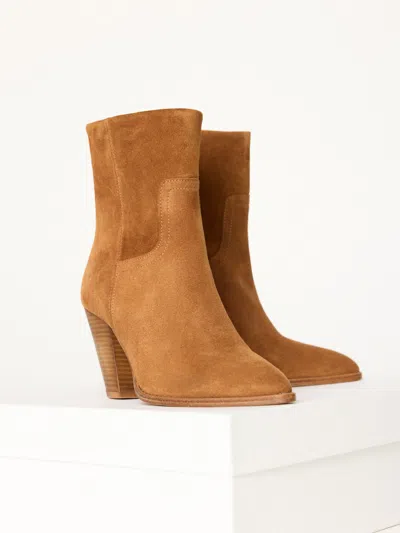 Brochu Walker The Marfa Suede Ankle Boot In Whiskey