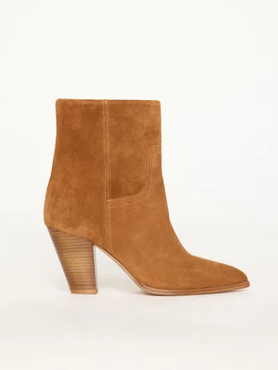 Brochu Walker The Marfa Suede Ankle Boot In Whiskey