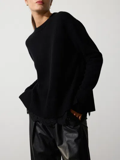 Brochu Walker The Marte Lace Looker In Black Onyx With Black Lace