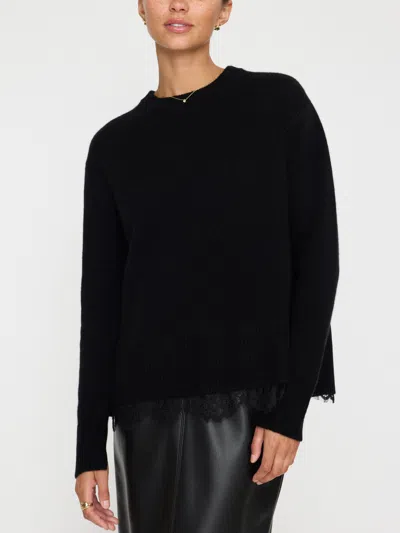 Brochu Walker The Marte Lace Looker In Black Onyx With Black Lace