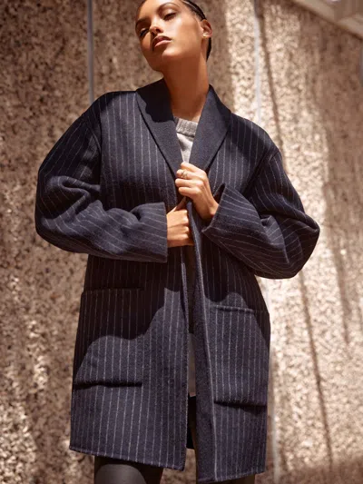 BROCHU WALKER THE MINA REVERSIBLE COAT 