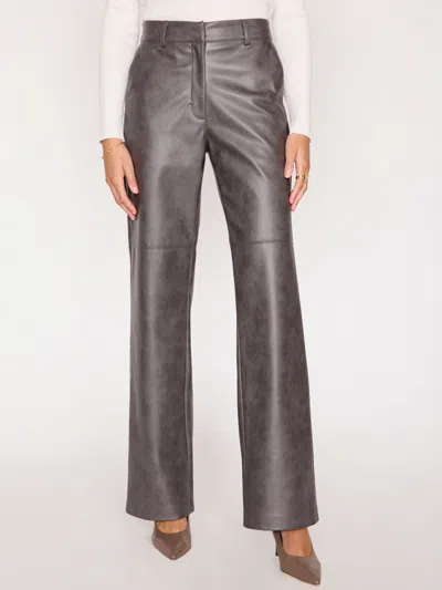 Brochu Walker The Namari Vegan Leather Pant In Wren