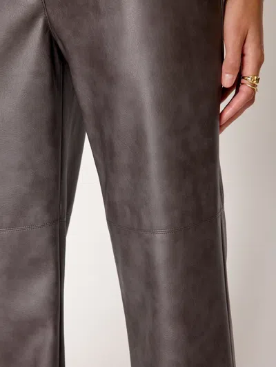 Brochu Walker The Namari Vegan Leather Pant In Wren
