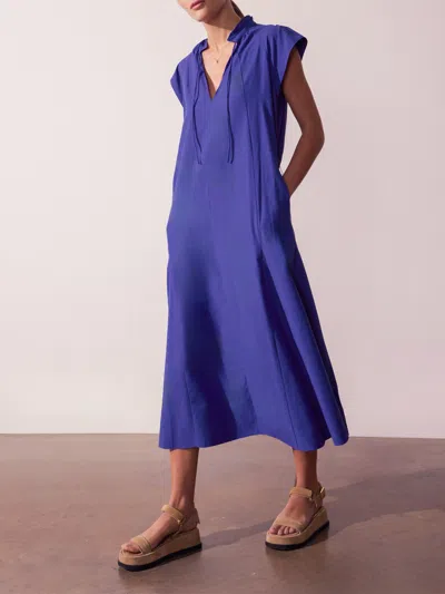 Brochu Walker The Newport Midi Dress In Cobalt