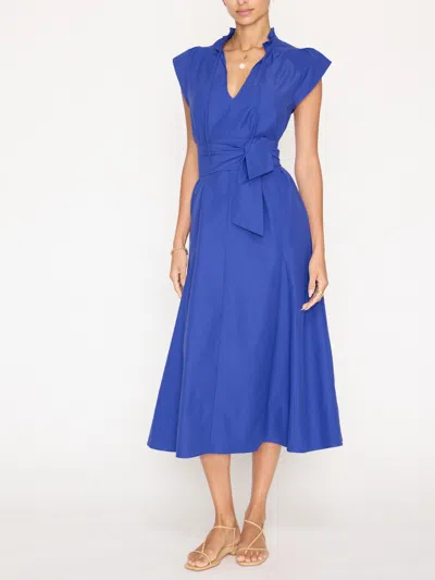 Brochu Walker The Newport Midi Dress In Cobalt