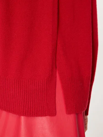 Brochu Walker Onda Sweater In Crimson