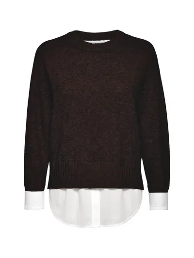 Brochu Walker The Parson Crew Looker In Carob Mélange