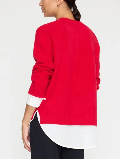 Shop Brochu Walker The Parson Crew Looker In Aura Red With White