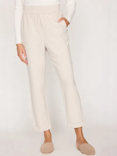 Brochu Walker The Penn Terry Pant In Oyster
