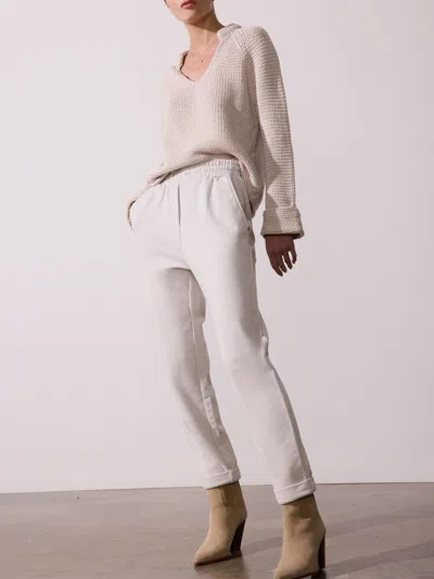Brochu Walker The Penn Terry Pant In Oyster