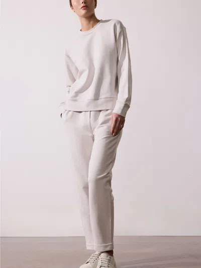 Brochu Walker The Penn Terry Pant In Oyster