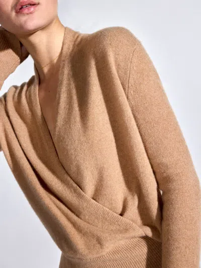 Brochu Walker The Phinneas Wrap In Camel Melange