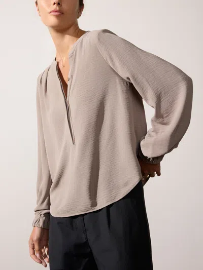 Brochu Walker The Phoebe Blouse In Farrow