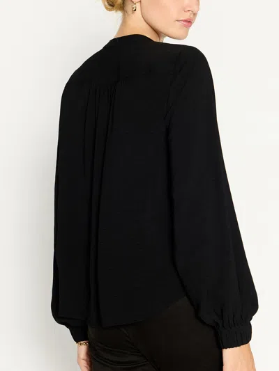 Brochu Walker The Phoebe Blouse In Black Onyx