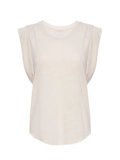 Brochu Walker The Reins Tee In Tallow Beige