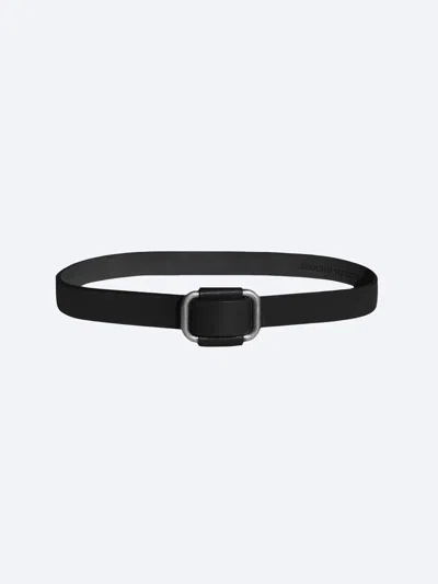Brochu Walker The Saddle Belt In Black Onyx