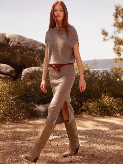 Brochu Walker The Saddle Belt In Cognac
