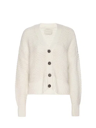 Brochu Walker The Sia Cardigan In Salt White