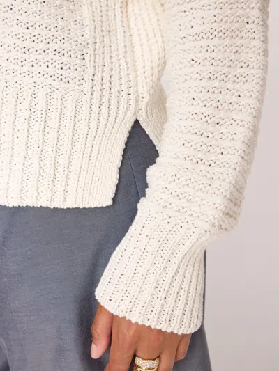 Brochu Walker The Sia Cardigan In Salt White