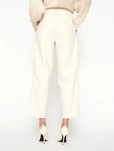 Brochu Walker The Stone Vegan Leather Pant In Perle