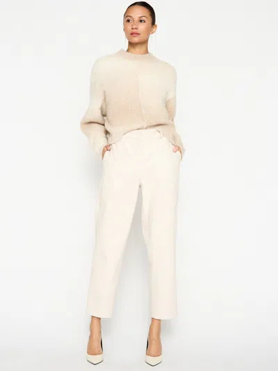 Brochu Walker The Stone Vegan Leather Pant In Perle