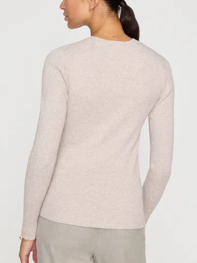 Brochu Walker The Tamsin Skinny Rib In Chia Mélange