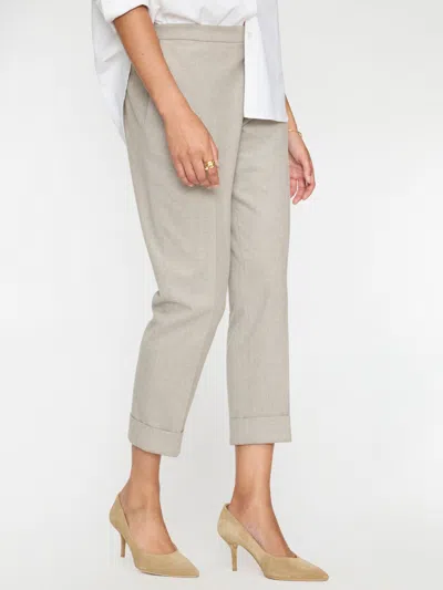 Brochu Walker The Westport Brushed Pant In Whisper Melange
