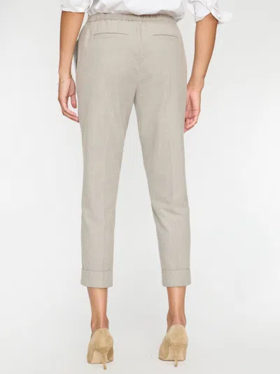 Brochu Walker The Westport Brushed Pant In Whisper Melange