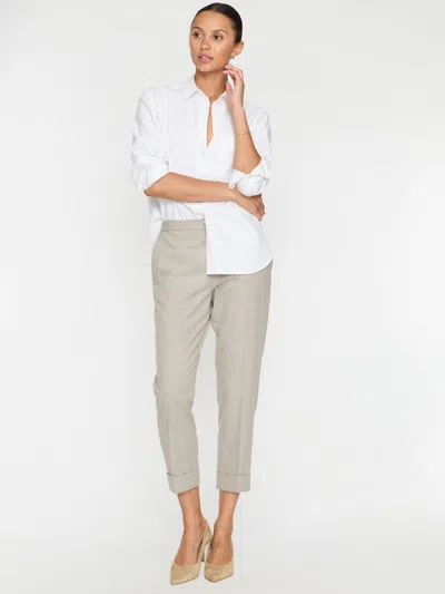 Brochu Walker The Westport Brushed Pant In Whisper Melange