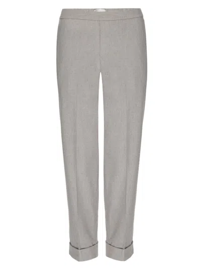 Brochu Walker The Westport Brushed Pant In Whisper Melange