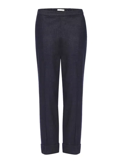 Brochu Walker The Westport Brushed Pant In Navy Mélange