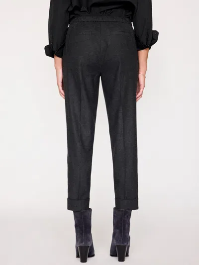 Brochu Walker The Westport Brushed Pant In Dark Charcoal Mélange