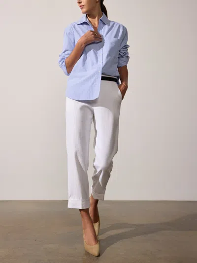 Brochu Walker The Westport Pant In Salt White