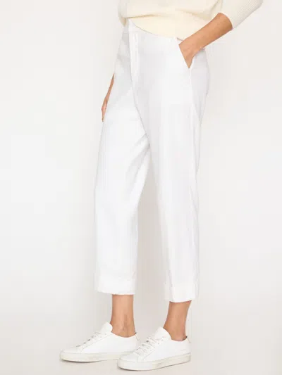 Brochu Walker The Westport Pant In Salt White