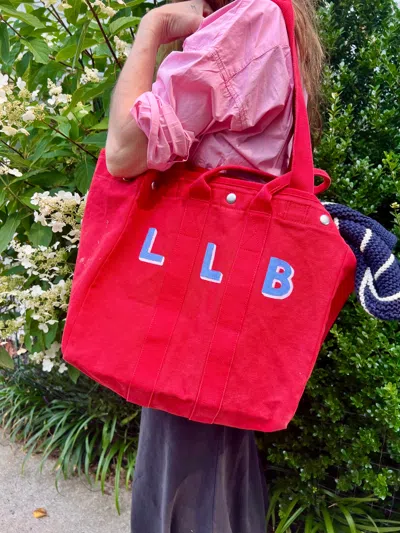 Alex Mill Painted Perfect Weekday Tote In Red