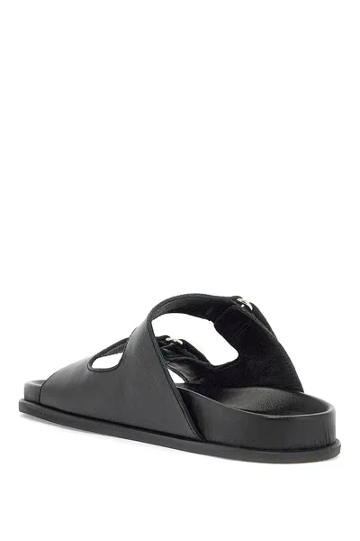 Jimmy Choo Fayence Pearl-embellished Sandals In Black