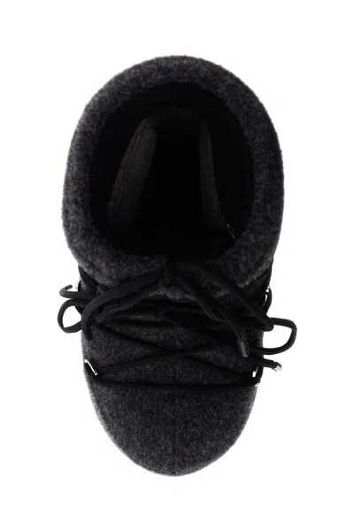 Moon Boot Icon Low Felt Snow Boots An In Grey