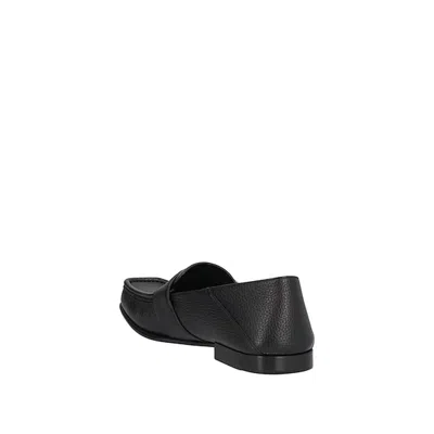 Shop Fendi Leather Loafers