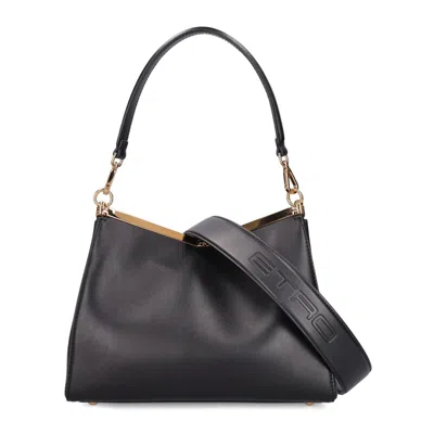 Etro Women's Vela Media Leather Shoulder Bag In N0000