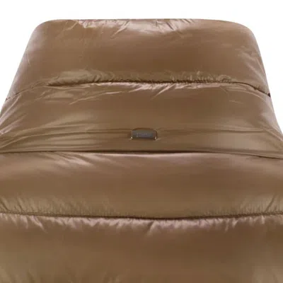 Herno Down Jacket With Ring Collar In Brown