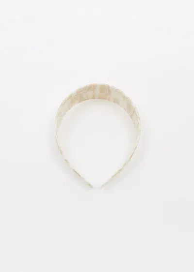 Sophie Buhai Bessette Headband In Mother Of Pearl